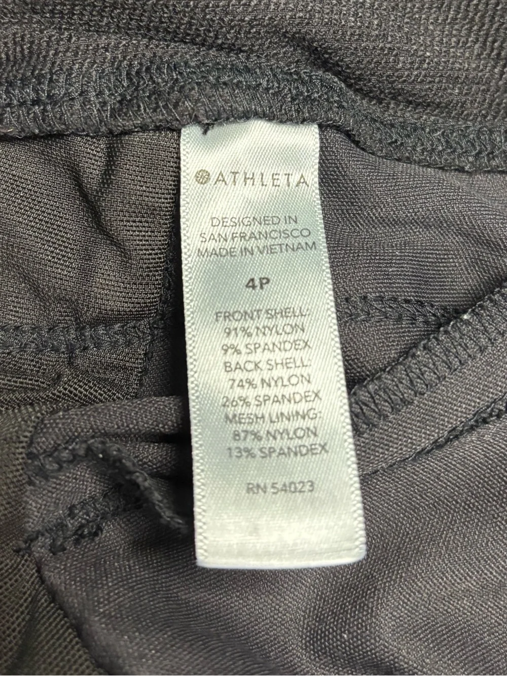 Athleta Headlands Hybrid Cargo Tight High Rise Hiking Pants Black 353474 - Picture 5 of 6